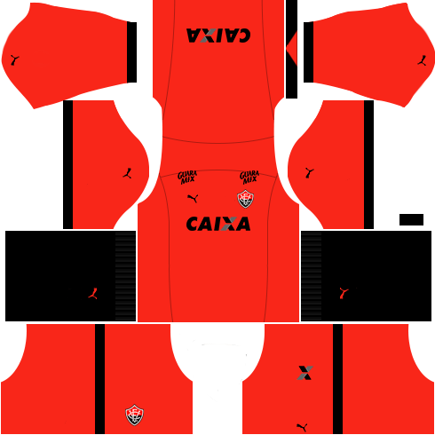 Kit vitoria dls17 uniforme alternativa