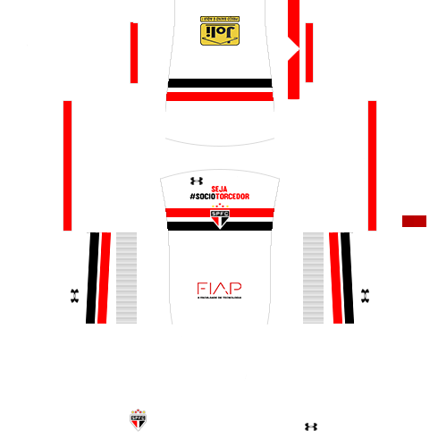 kit são paulo dls17 casa 15-16