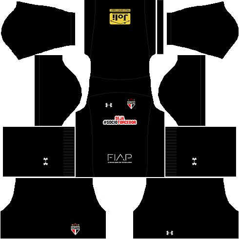 kit são paulo dls17 goleiro casa 15-16