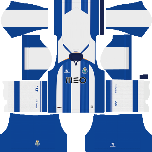 kit Porto dls17 uniforme casa 14-15