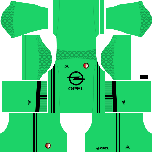kit Feyenoord dls16 goleiro casa