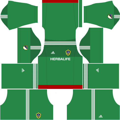 kit la galaxy dls16 goleiro casa