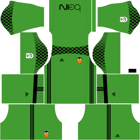 kit valencia dls16 goleiro fora de casa