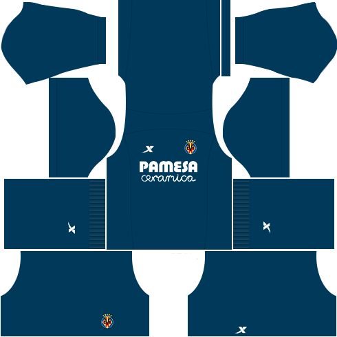 kit villa real - villarreal dls16 fora de casa