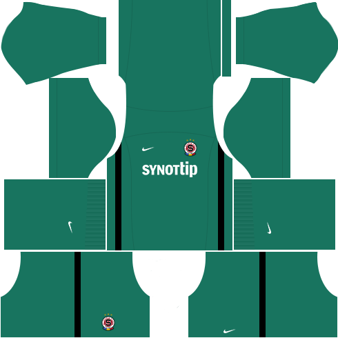 kit sparta praga dls16 goleiro fora de casa