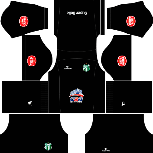 Kit Uberlandia dls17 goleiro fora de casa