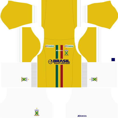 Kit santo andré dls17 uniforme alternativo