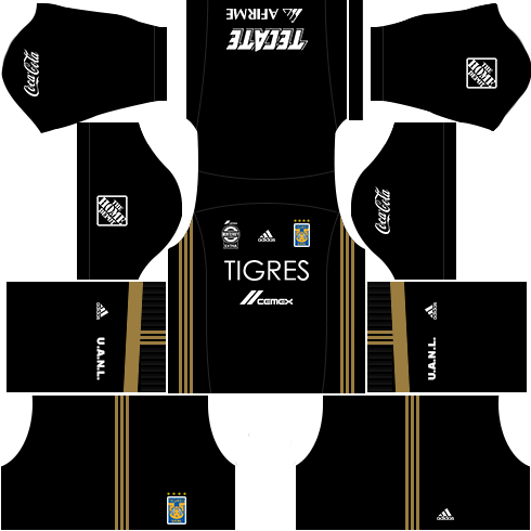 Kit tigres dls17 uniforme 4 opção