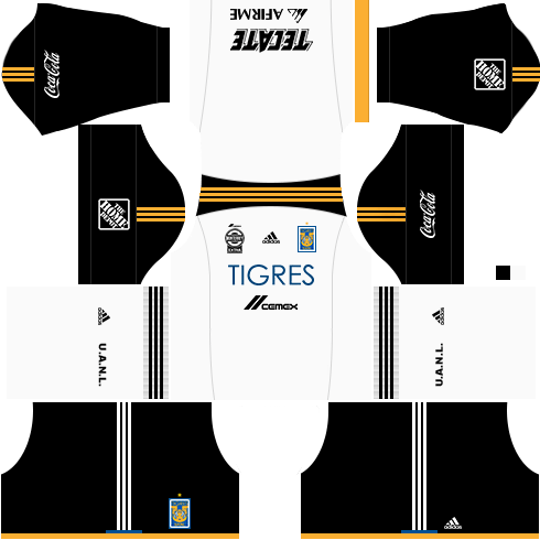 Kit tigres dls17 uniforme Alternativo