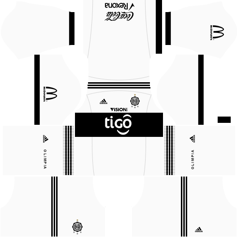 Kit uniforme olimpia dls17 casa 17-18