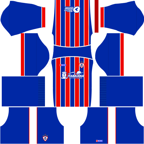 kit itabaiana dls17 uniforme casa