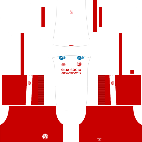 kit nautico dls17 uniforme fora de casa