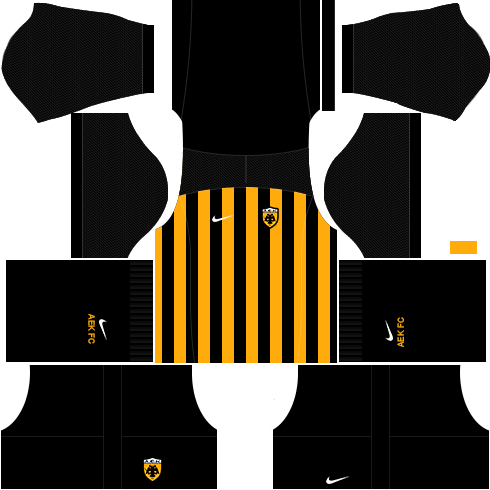 Kit AEK dls17 home - uniforme casa 17-18