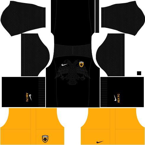 Kit AEK dls17 third - terceiro uniforme 17-18