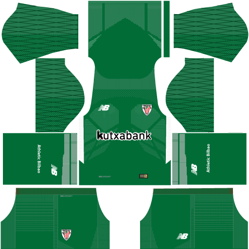 Kit-Athletic-Club-Bilbao---Atletico-de-Bilbão-dls17-home-Gk---uniforme-Goleiro-casa