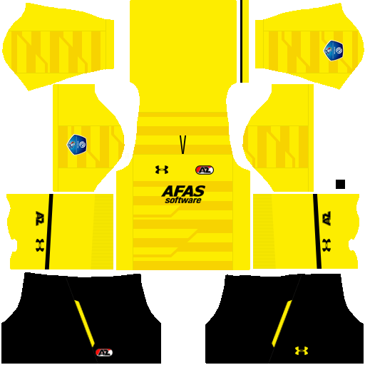 Kit Az Alkmaar dls third terceiro uniforme 18-19