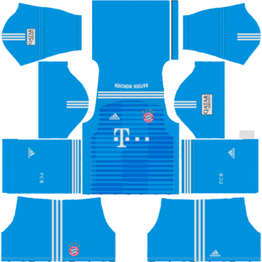 Kit-Bayern-Munich---Bayern-de-Munique-dls-home-Gk-uniforme-goleiro-casa