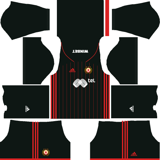 Kit CSKA Sofia dls third terceiro uniforme 18-19
