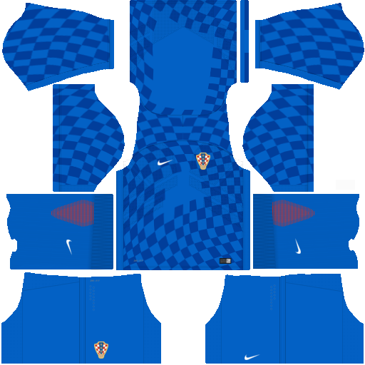 Kit Croácia - Croatia Away - uniforme fora de casa