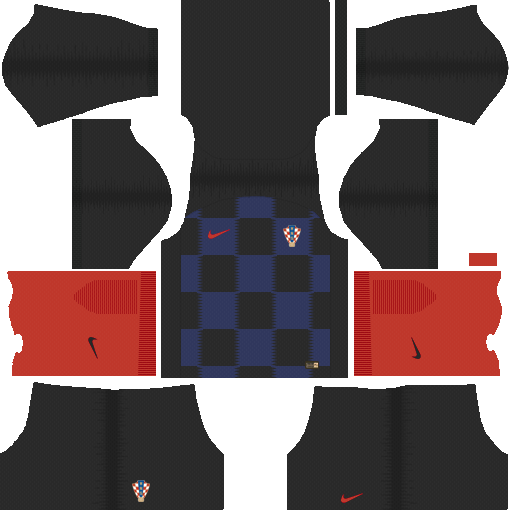 Kit Croácia - Croatia DLS 19 -Away- uniforme fora de casa -World-Cup-2018