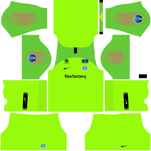 Kit Graafschap dls away Gk uniforme goleiro fora de casa 18-19