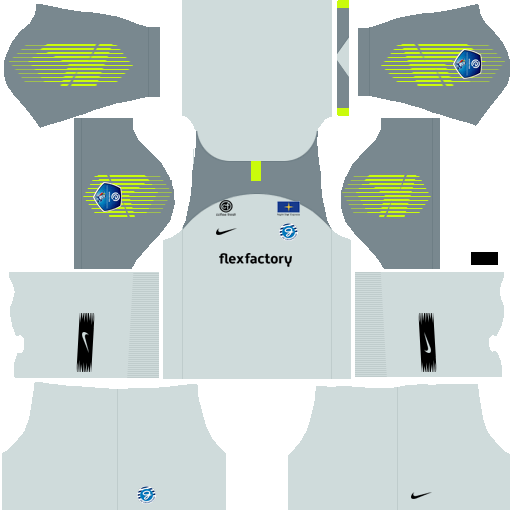 Kit Graafschap dls third Gk terceiro uniforme goleiro 18-19
