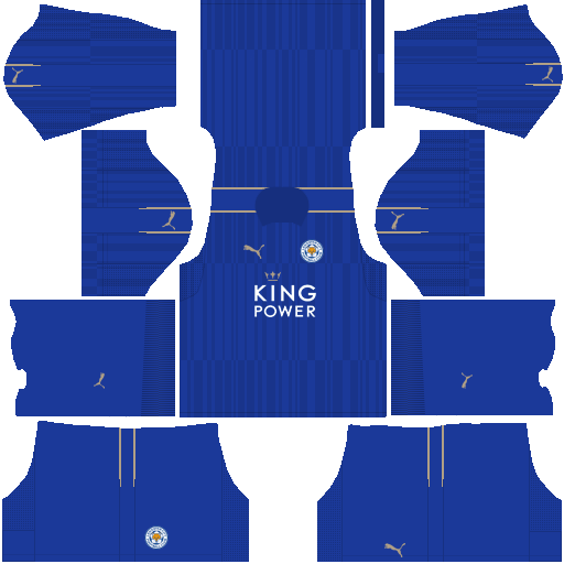 Kit Leicester City dls17 home - uniforme casa