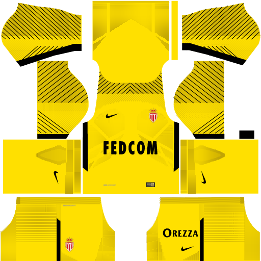 Kit-Monaco-dls17-away-Gk-uniforme-goleiro-fora-de-casa-17-18