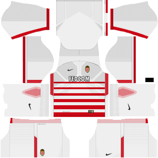 Kit Monaco dls17 home - uniforme casa