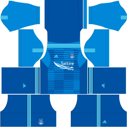 Kit aberdeen dls away Gk uniforme goleiro fora de casa-18-19
