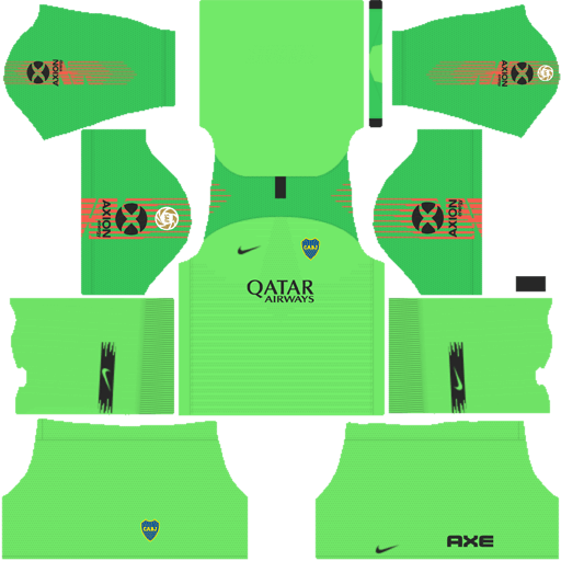 Kit-boca-juniors-dls-away-Gk-uniforme-Goleiro-fora-de-casa-18-19