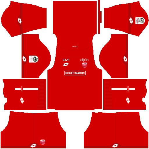 Kit dijon dls home uniforme casa 18-19