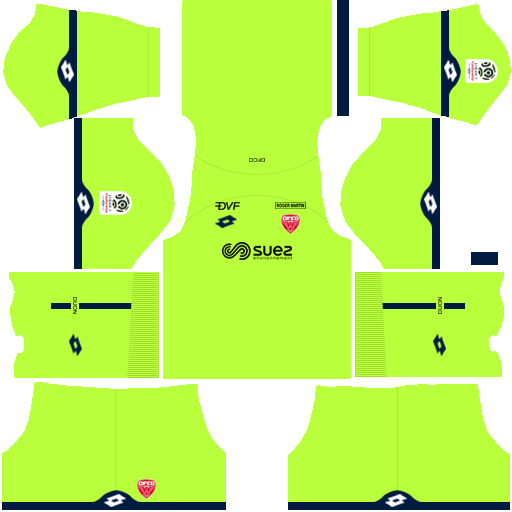 Kit dijon dls third Gk terceiro uniforme goleiro 18-19