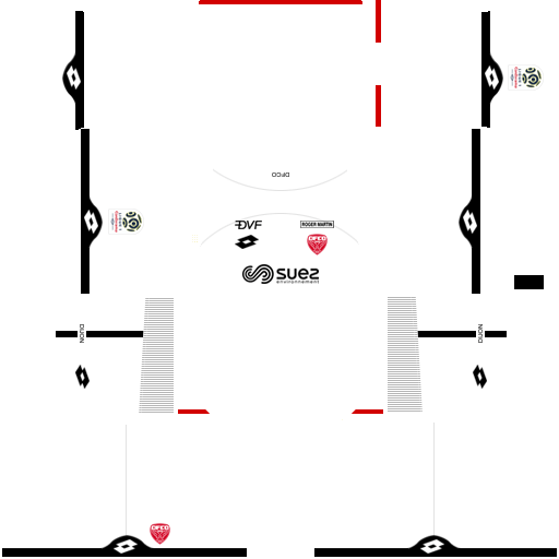 Kit dijon dls third terceiro uniforme 18-19