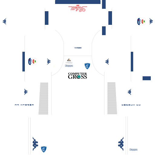 Kit empoli dls away uniforme fora de casa 18-19