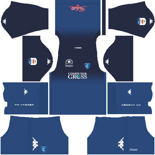 Kit empoli dls home uniforme casa 18-19