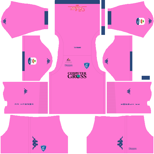 Kit empoli dls third Gk terceiro uniforme goleiro18-19