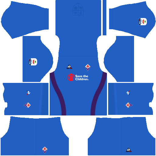 Kit fiorentina dls away Gk uniforme goleiro fora de casa 18-19