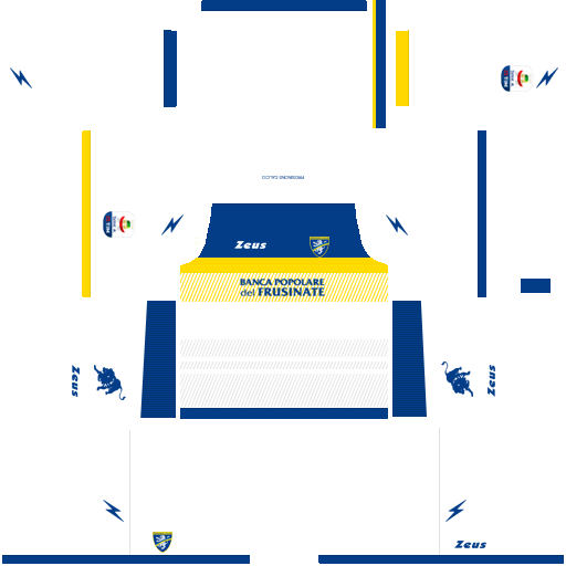 Kit frosinone dls away uniforme fora de casa 18-19
