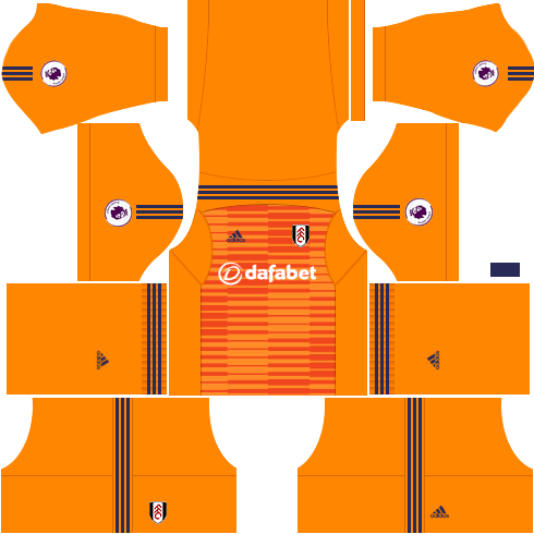 Kit-fulham-dls-home-Gk-uniforme-goleiro-casa-18-19