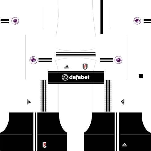Kit-fulham-dls-home-uniforme-casa-18-19