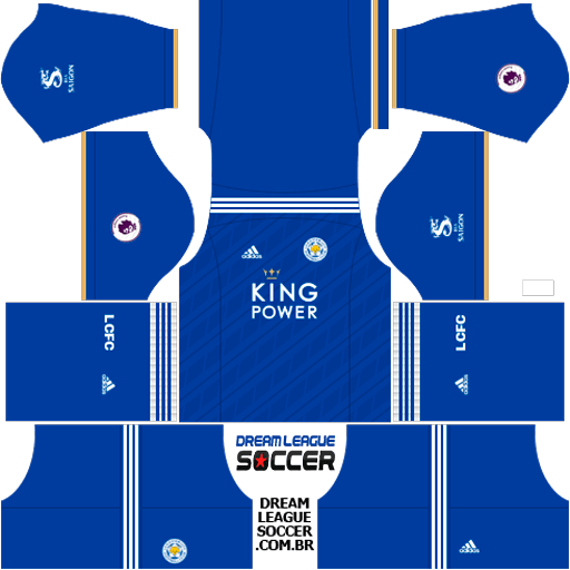 Kit-leicester-city-dls-home-uniforme-casa-18-19