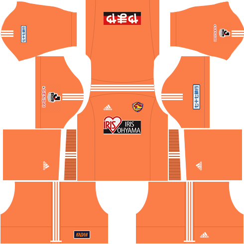 Kit-vegalta-sendai-dls-home-Gk-uniforme-goleiro-casa-18-19
