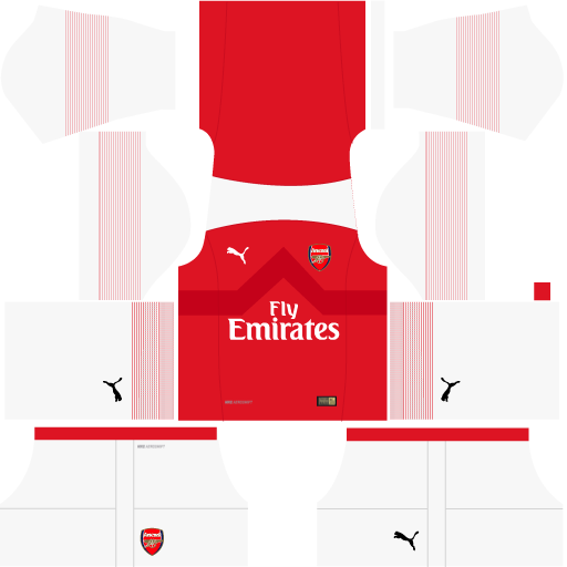 dream league soccer 2019 arsenal kit