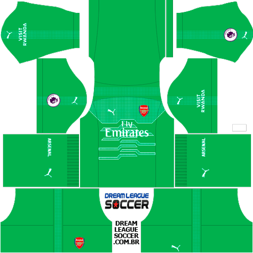 Kit Arsenal 2019 2019 Dream League Soccer kits URL 512 512 
