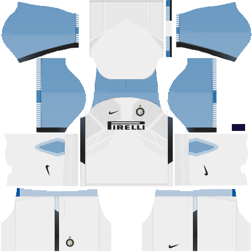 kit Internazionale Milano - inter de milão dls17 away - uniforme fora de casa
