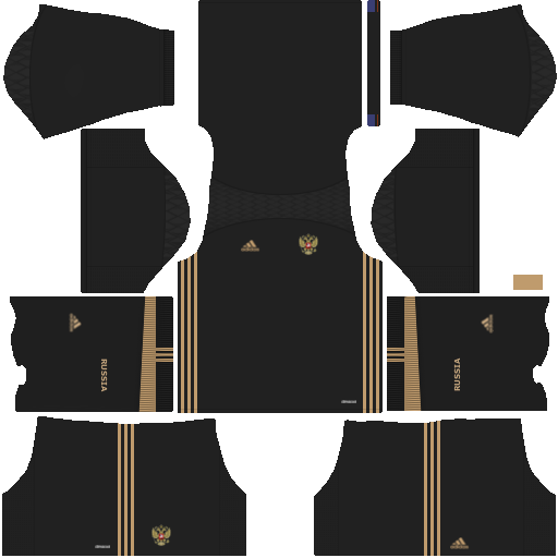 kit Russia dls18 home Gk - uniforme goleiro casa copa 2014