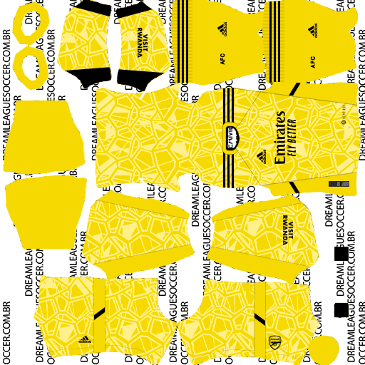 kit-arsenal-kits-2022-2023-22-23-dls22-gk-home-uniforme-goleiro-casa