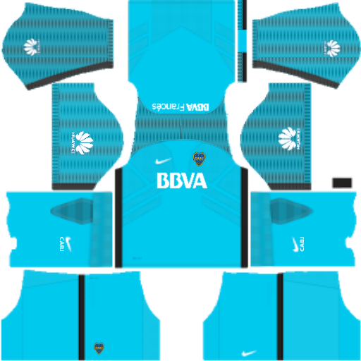 kit boca juniors dls17 goleiro alternativo