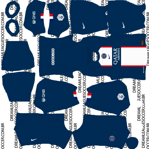 kit DLS 2023 PSG uniforme casa22
